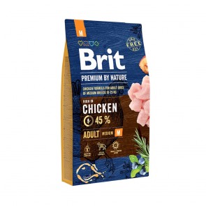 Brit Premium by Nature Adult M koeratoit 3 kg