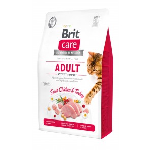 Brit Care Cat Grain-Free Adult Activity Support kassitoit 2kg