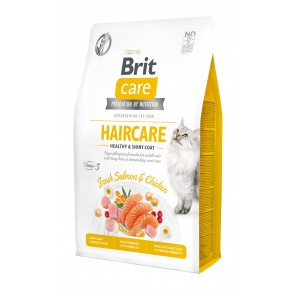 Brit Care Cat Grain-Free Haircare Healthy & Shiny coat kassitoit 2 kg