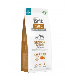 Brit Care Grain-Free Senior & Light Salmon koeratoit 12kg