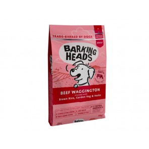 BARKING HEADS kuivtoit koertele Beef Waggington 12KG