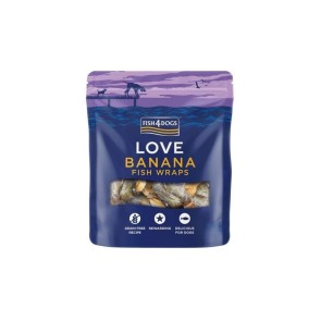 Fish4Dogs koera maius Fish Wraps banaan 100 g