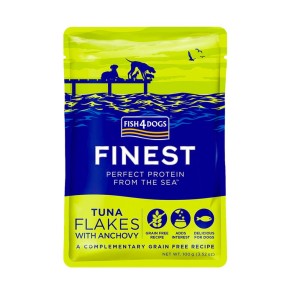 Fish4Dogs koera einekotike Finest Flakes tuunikala ja anšoovis 100 g 1 tk