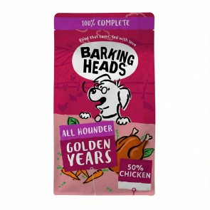 BARKING HEADS kuivtoit koertele Golden Years seenior 12kg