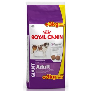 Royal Canin - GIANT Adult 15 kg + 3 kg tasuta!