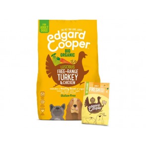 Edgard Cooper Kuivtoit Adult Koer  kalkuni- ja kanalihaga 2,5 Kg