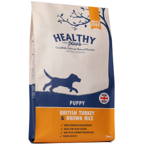 Healthy Paws British Turkey & Brown Rice Puppy 12 kg